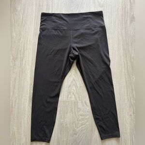 Athleta Dark Brown Elation Ultra High Rise 7/8 Leggings